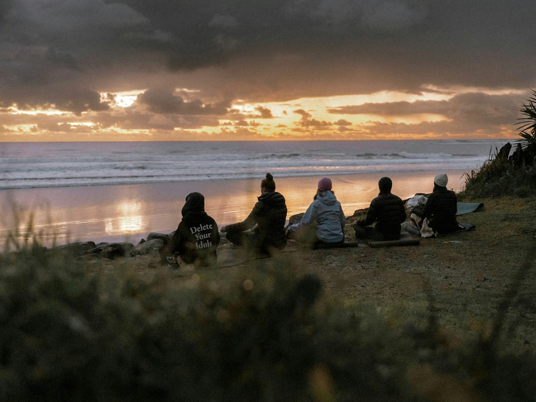Sunrise meditation