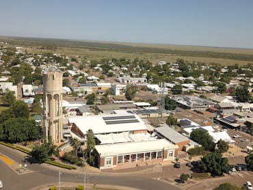 This is an aerial photo of Longreach Qld This is an aerial photo of Longreach Qld
