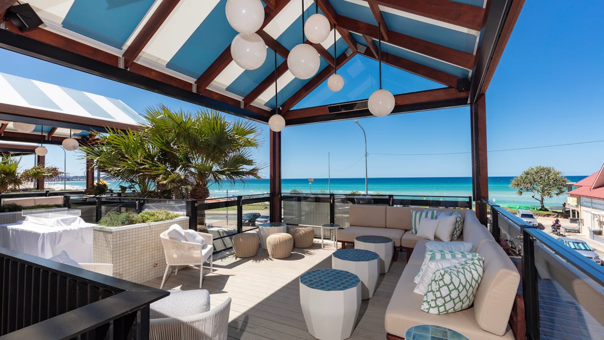 Beachfront Cabanas at Kirra Beach House