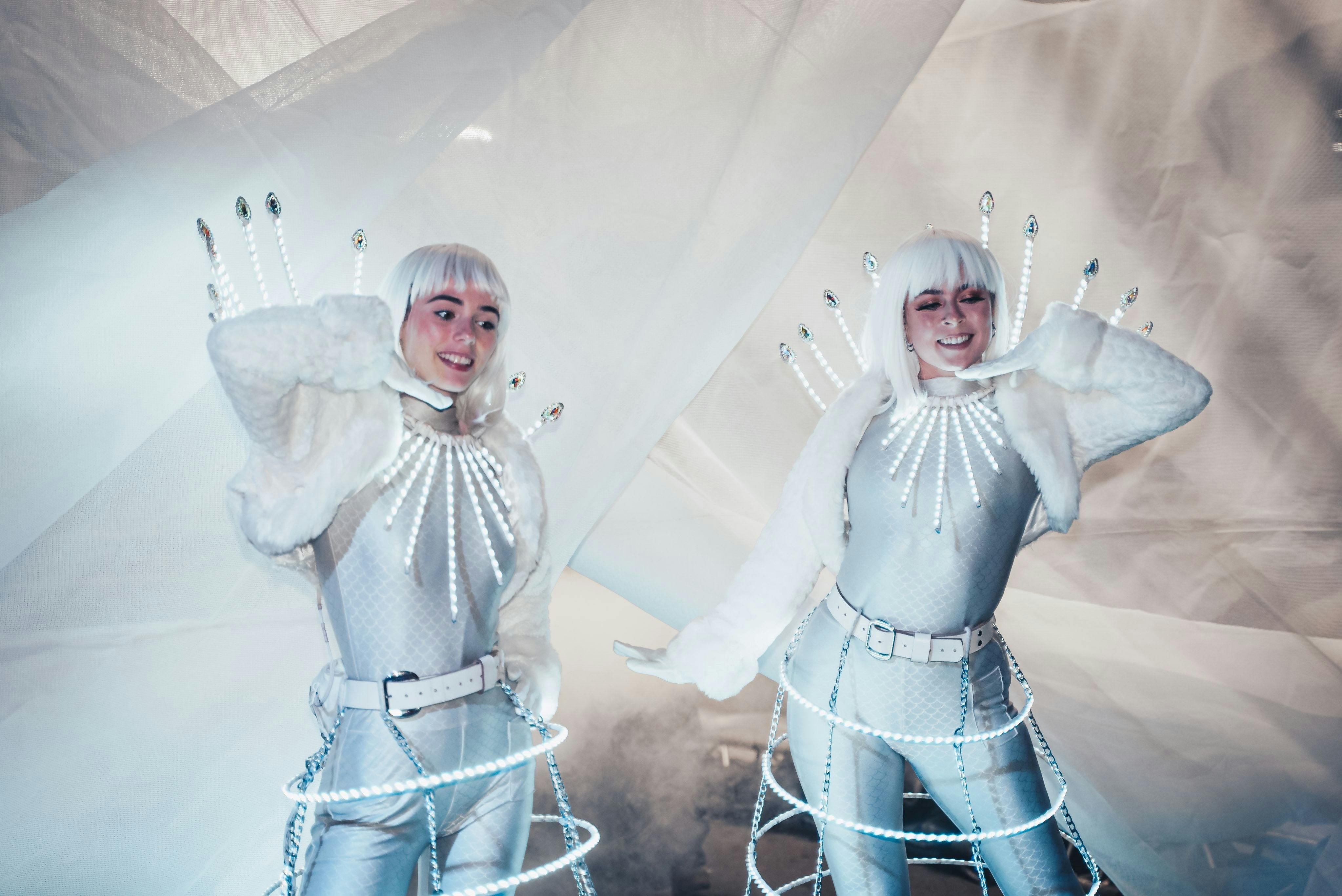 Performers at Uncontained