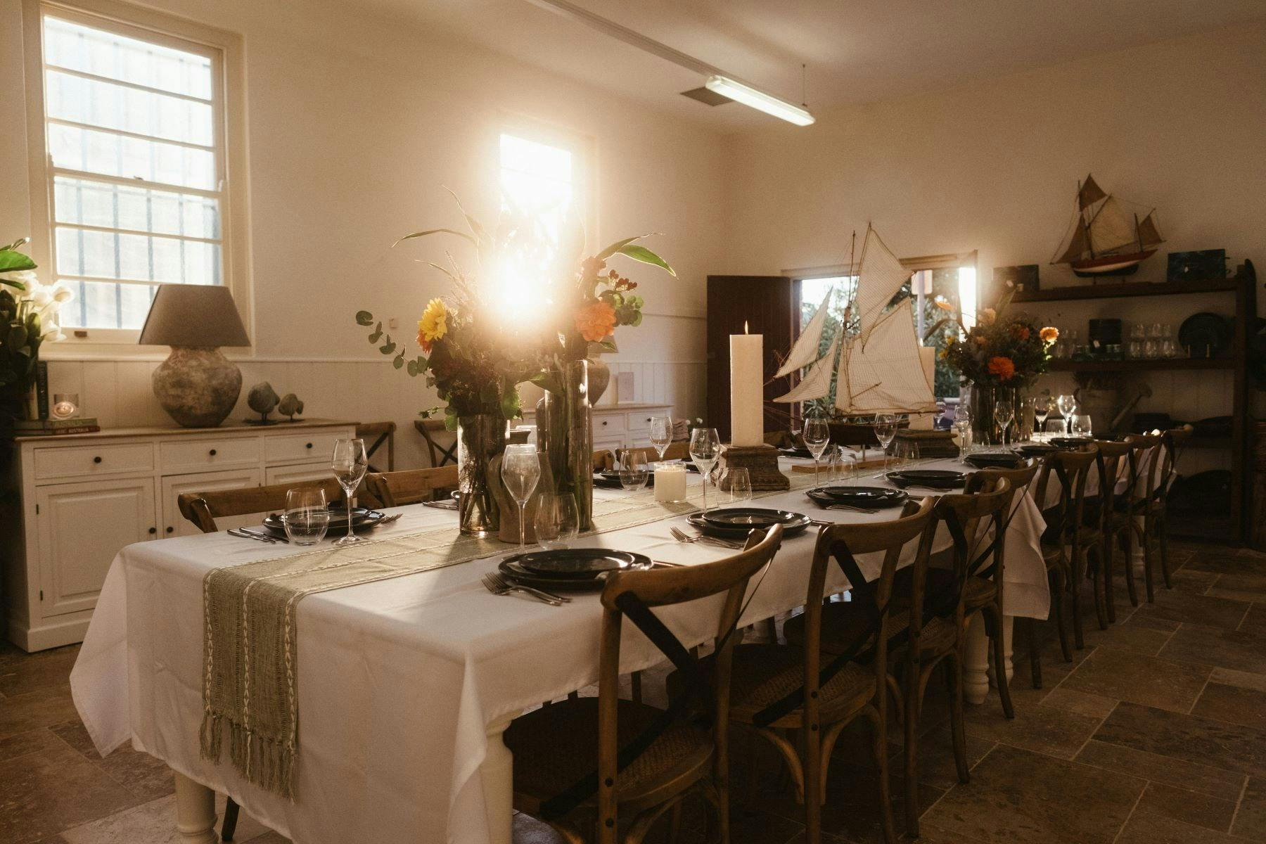 Roving Larder Cooking School Dining Table