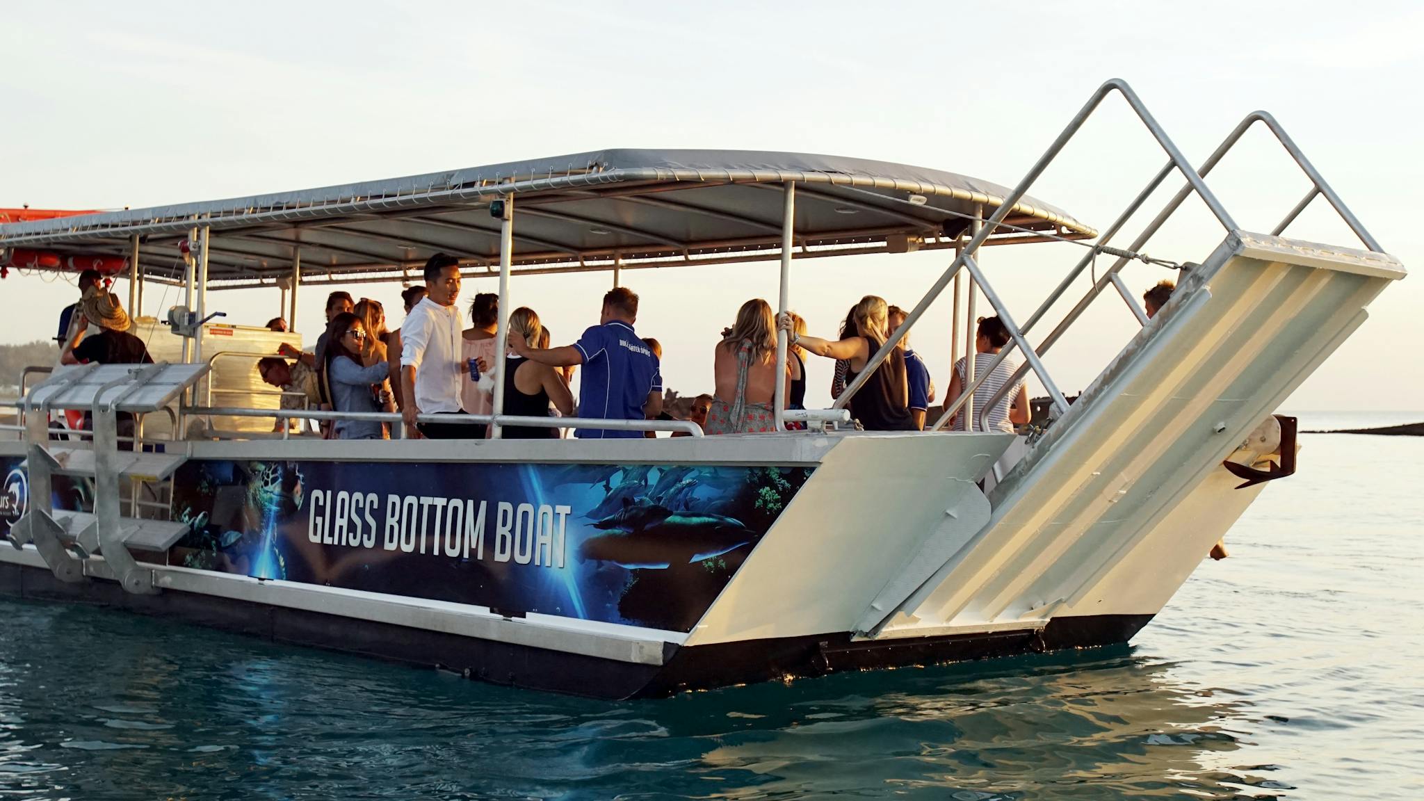 Glass bottom boat