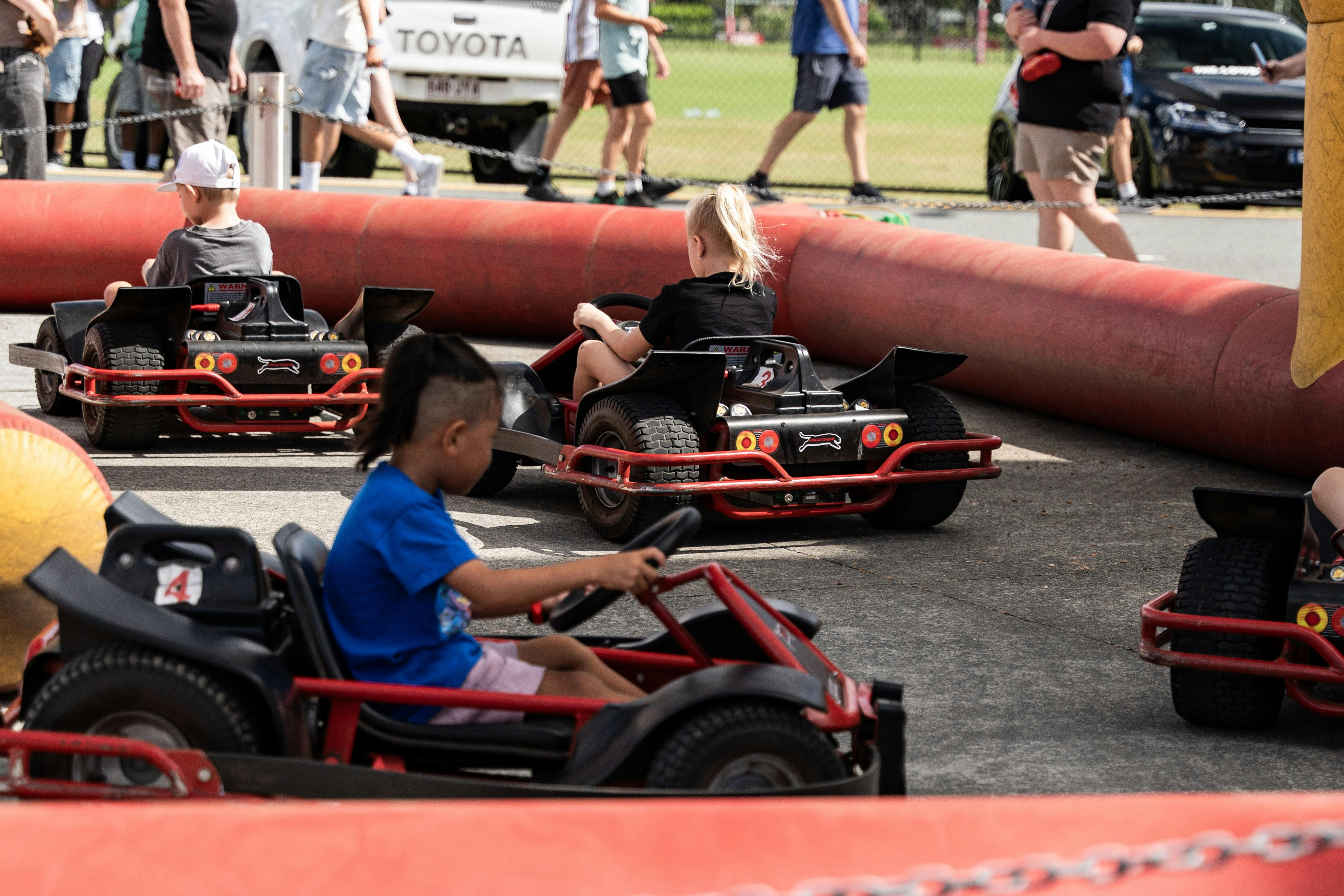 Kids go karting