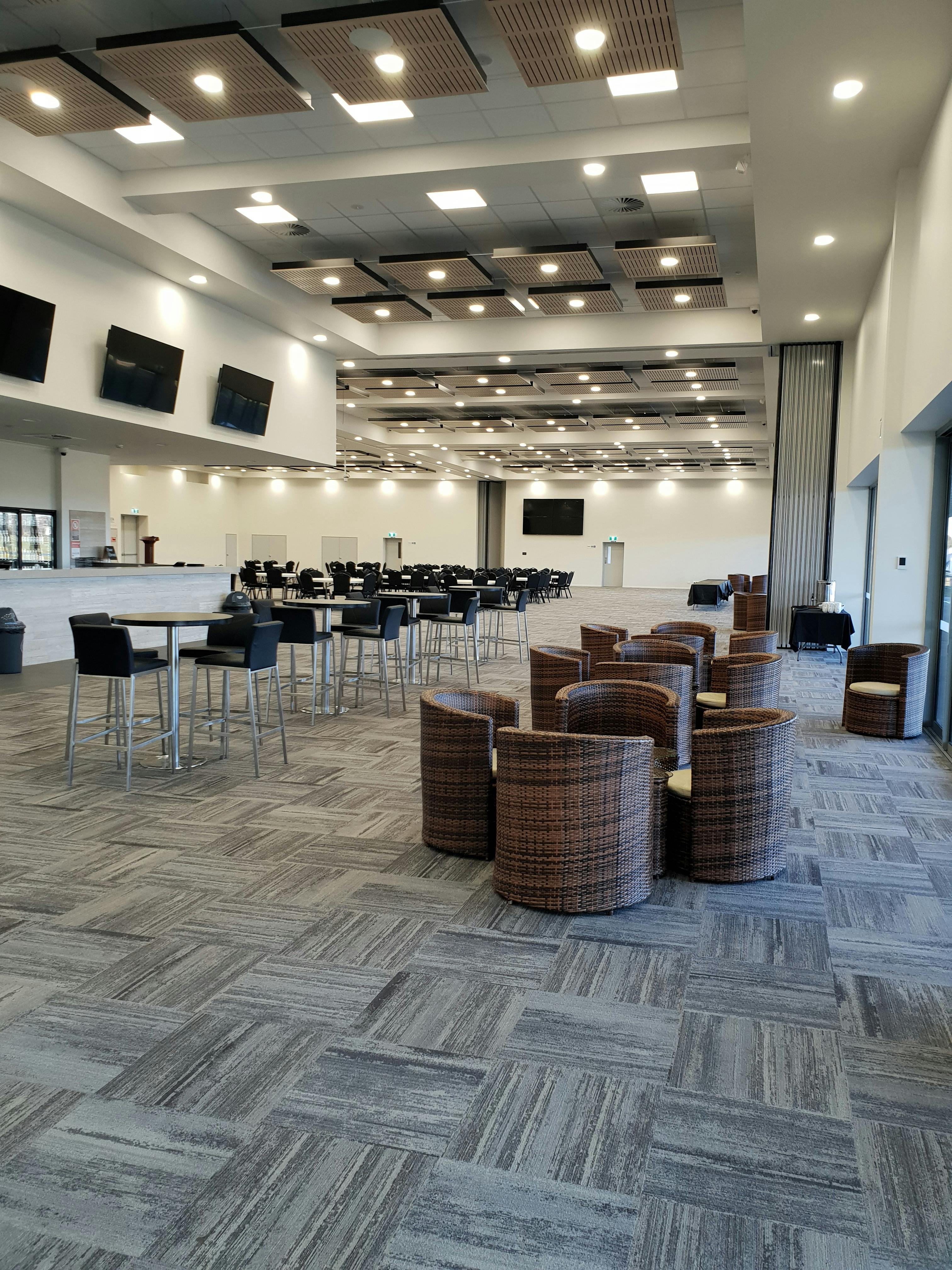 Image of the Bar and seating near by