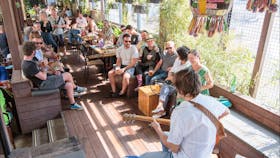 Imperial Hotel Beer Garden