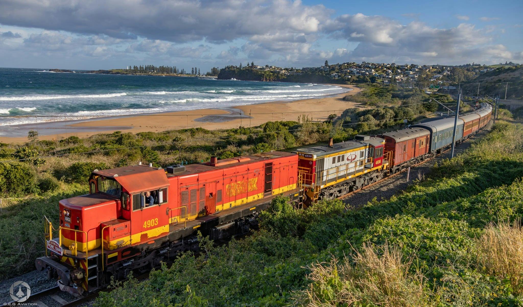 Australia Day Kiama Picnic Train