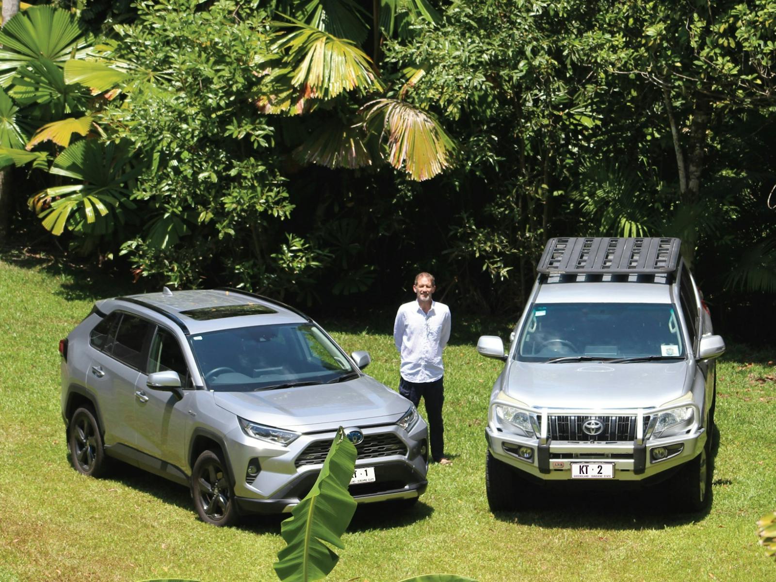 Kuranda Transfers fleet, 2 vehicles, offer private transport for tourists in Far North Queensland Kuranda Transfers fleet, 2 vehicles, offer private transport for tourists in Far North Queensland