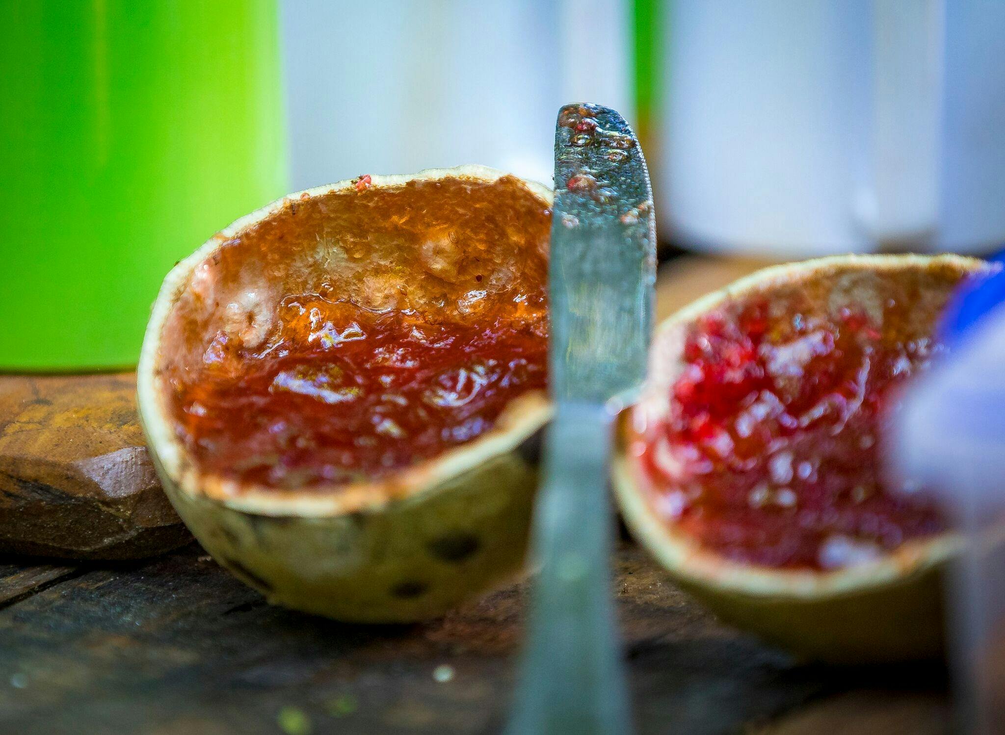 boabs with bush plum jam