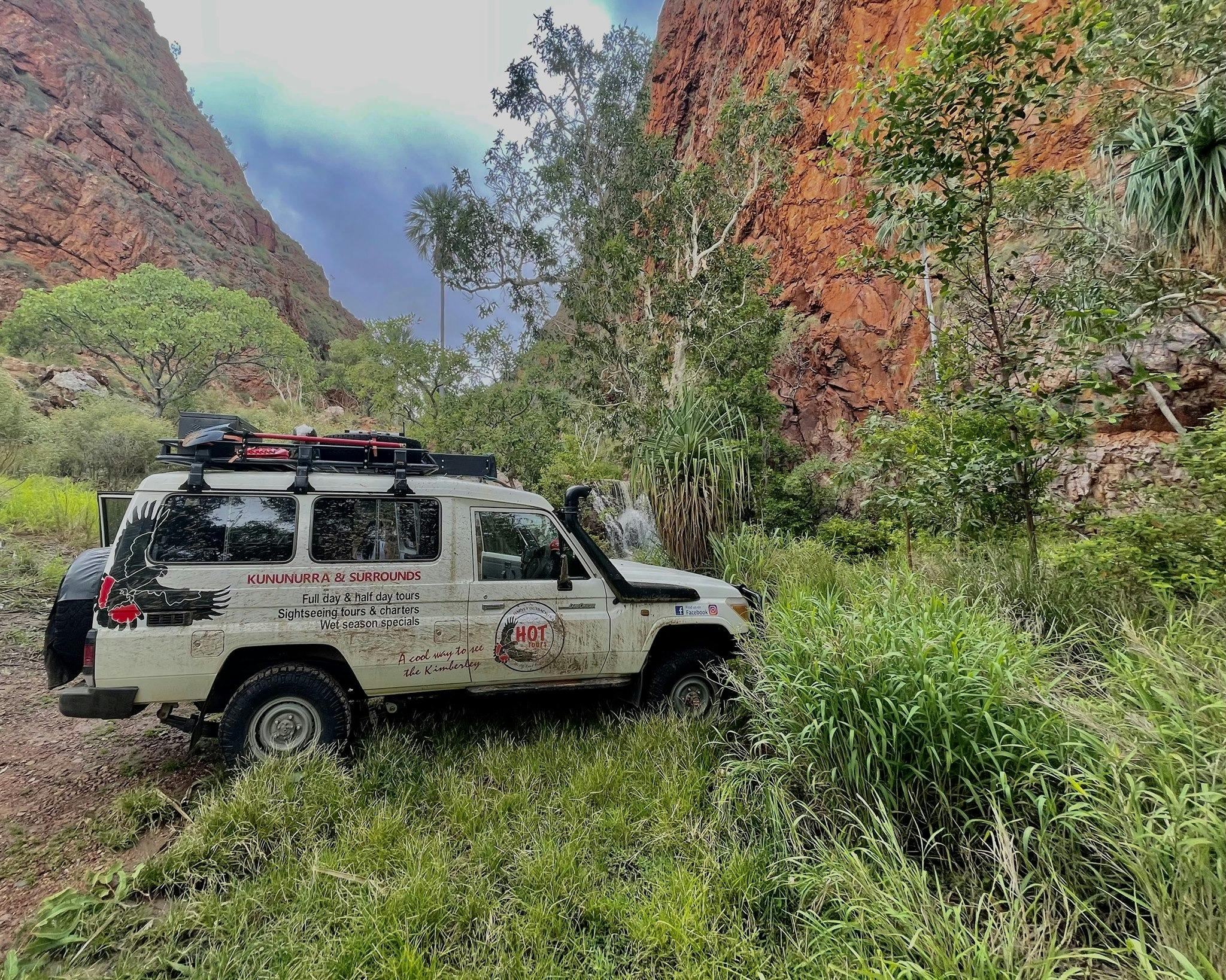 Diverse landscapes in the wet season