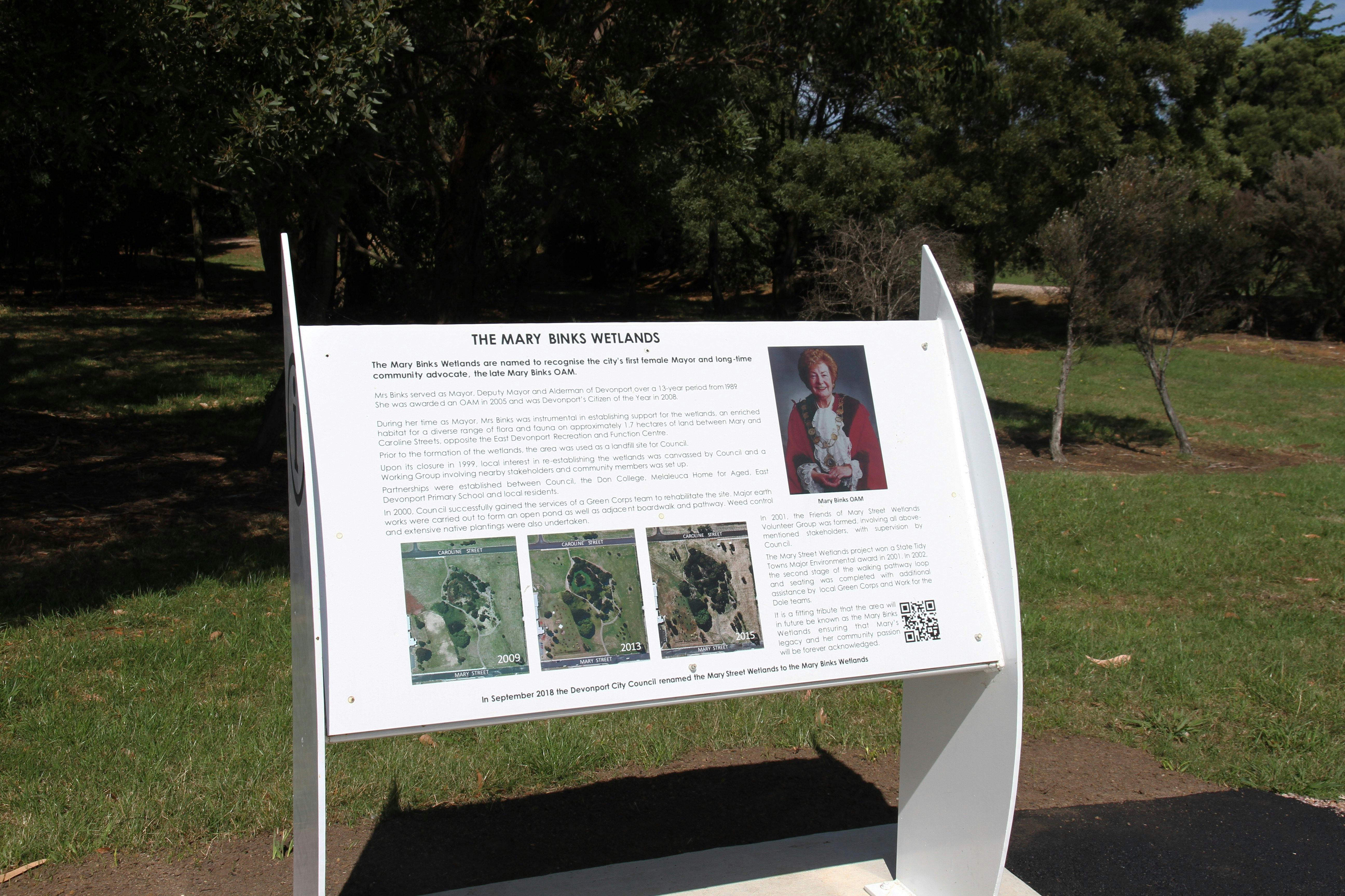 Mary Binks Wetlands, East Devonport