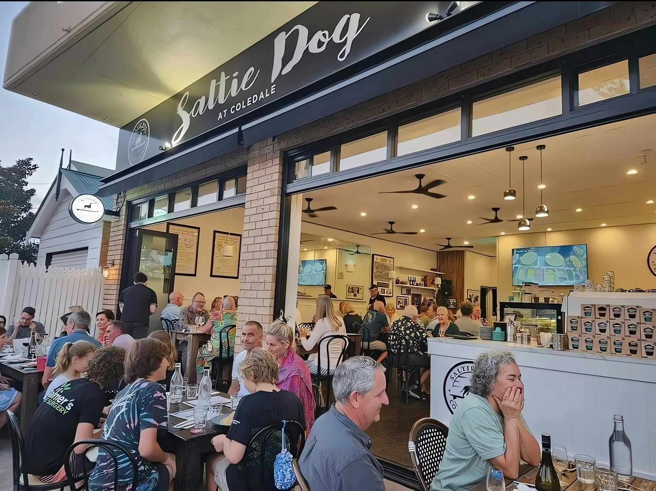 ソルティードッグコーヒーとクレープ