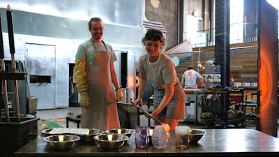 Glass Blowing Experience at Canberra Glassworks