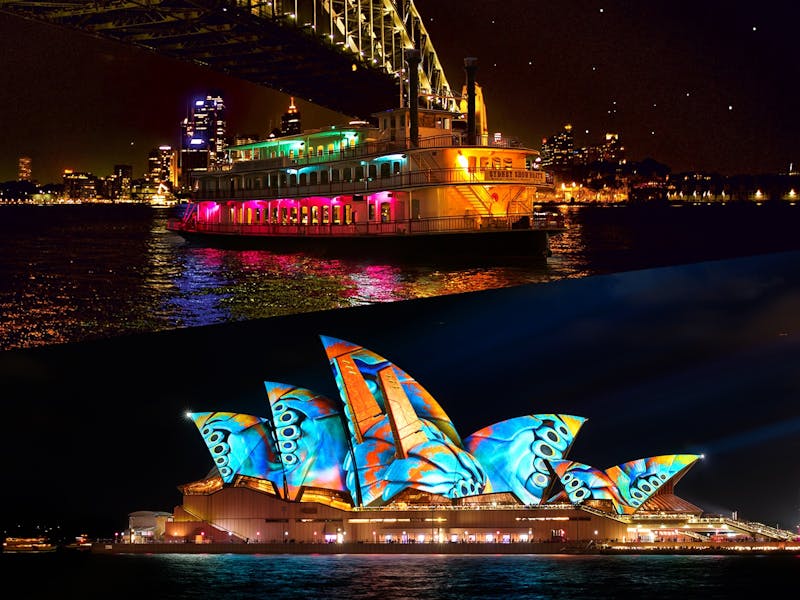 Image for Experience Vivid Sydney From on Board A Luxury Vivid Cruise