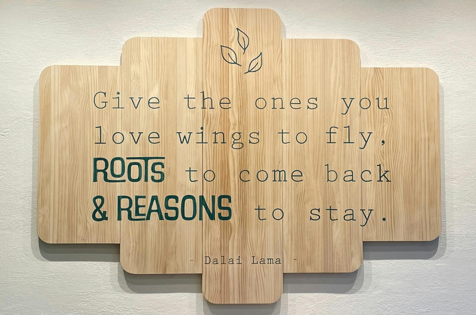 Saying by Dalai Lama - inspiration for name of cafe