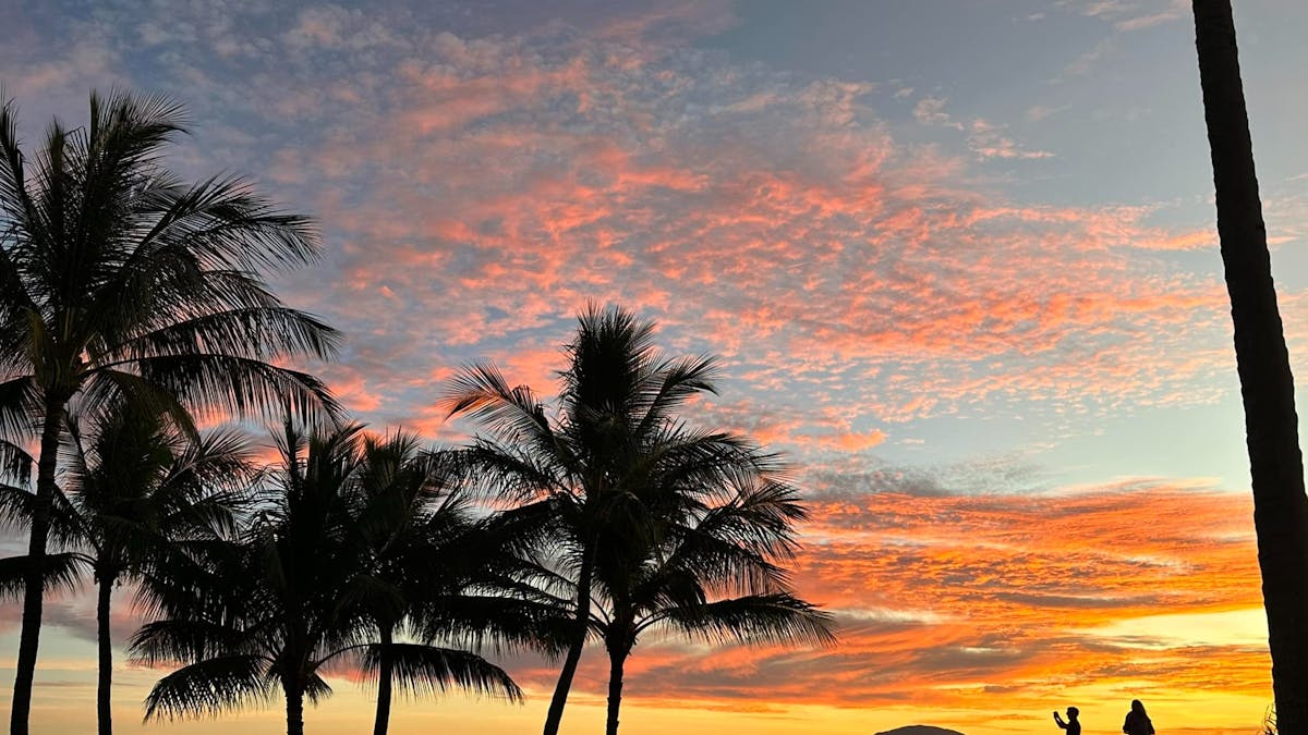 Sunset view