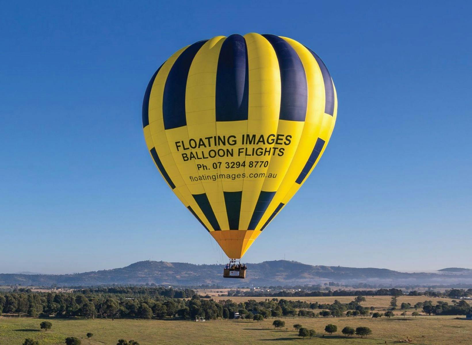 Greater Brisbane Hot Balloon Flight and Restaurant Breakfast