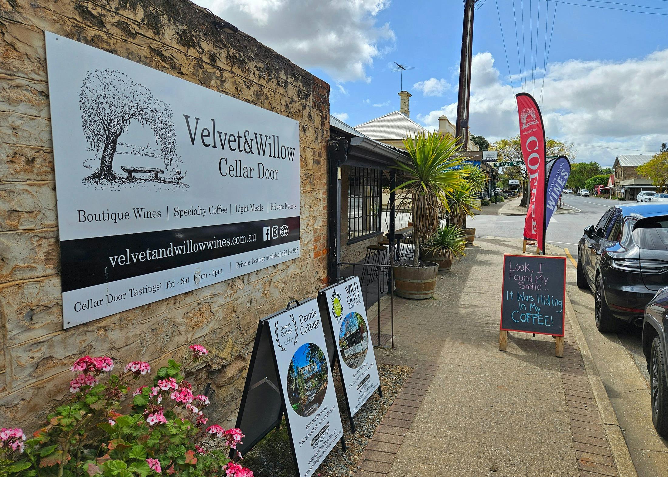 The Main Entrance to our Cafe - dates back to the 1850's
