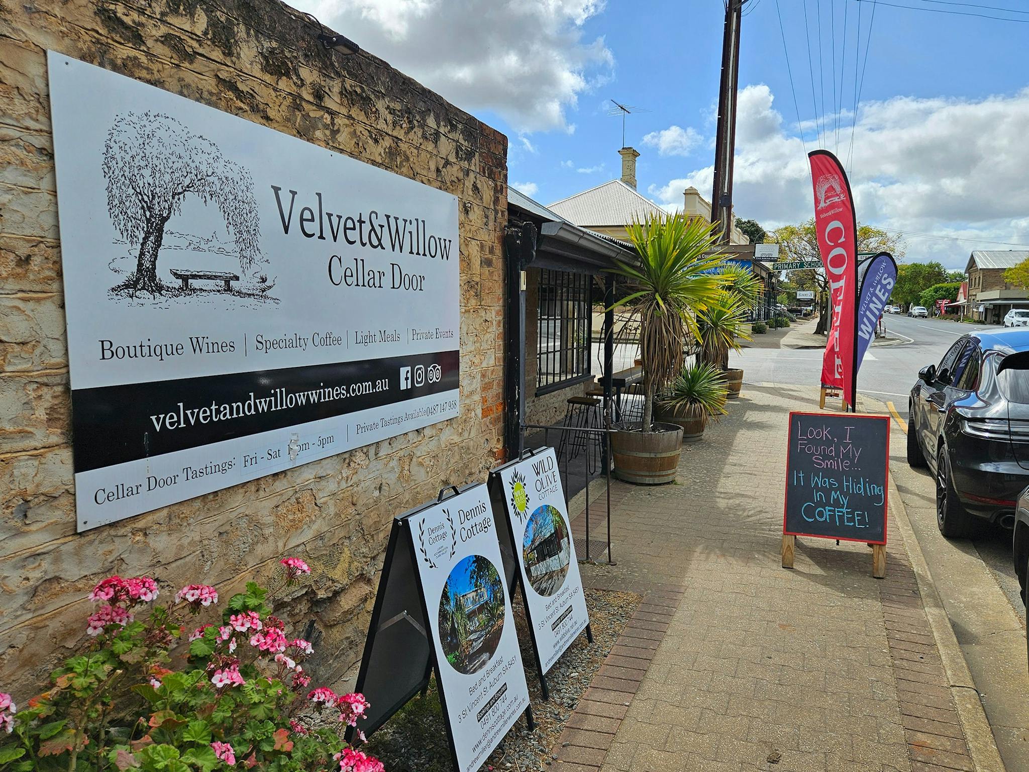 The Main Entrance to our Cafe - dates back to the 1850's