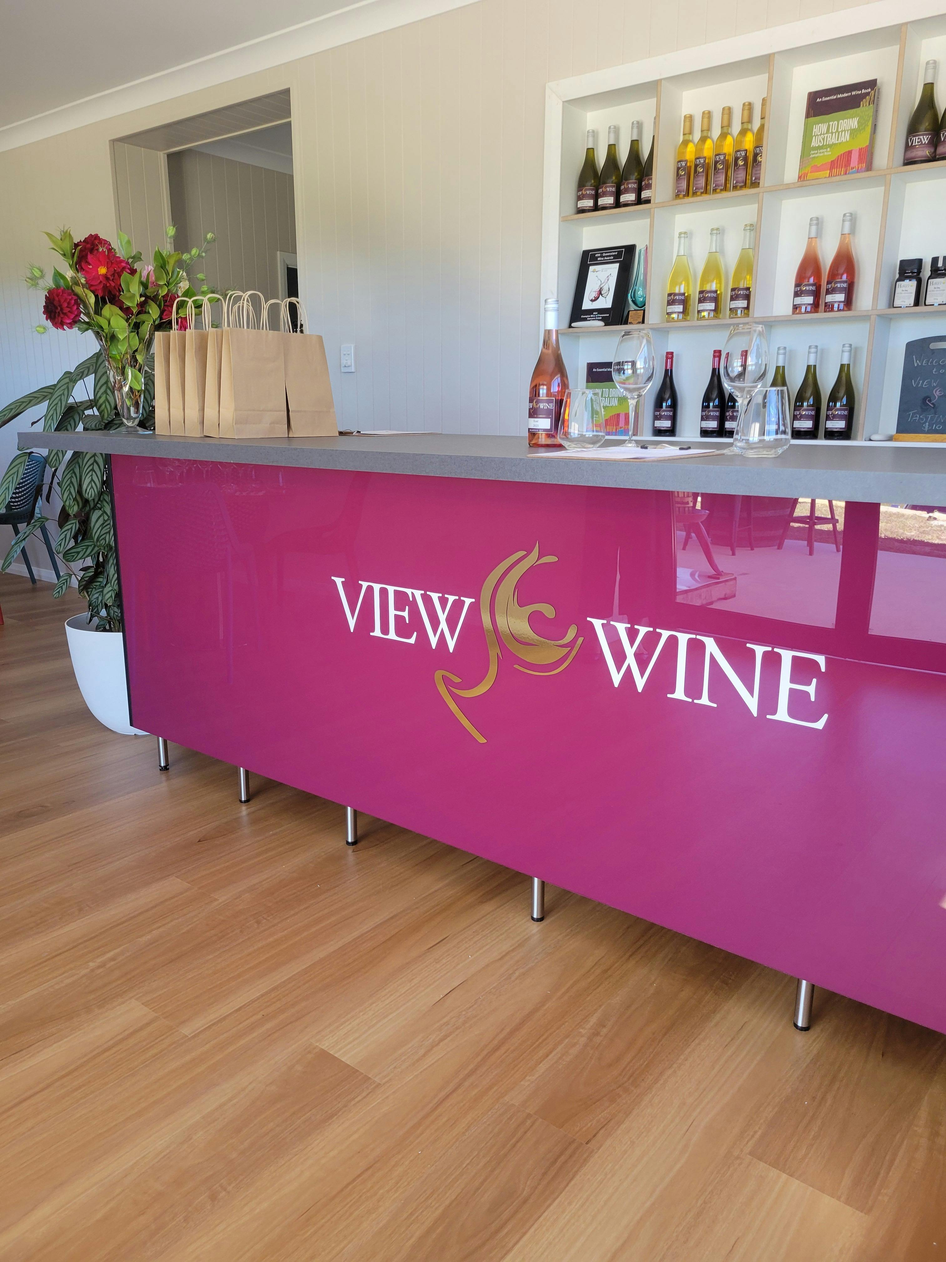 A warm welcome at the View Wine Cellar Door. Ballandean QLD