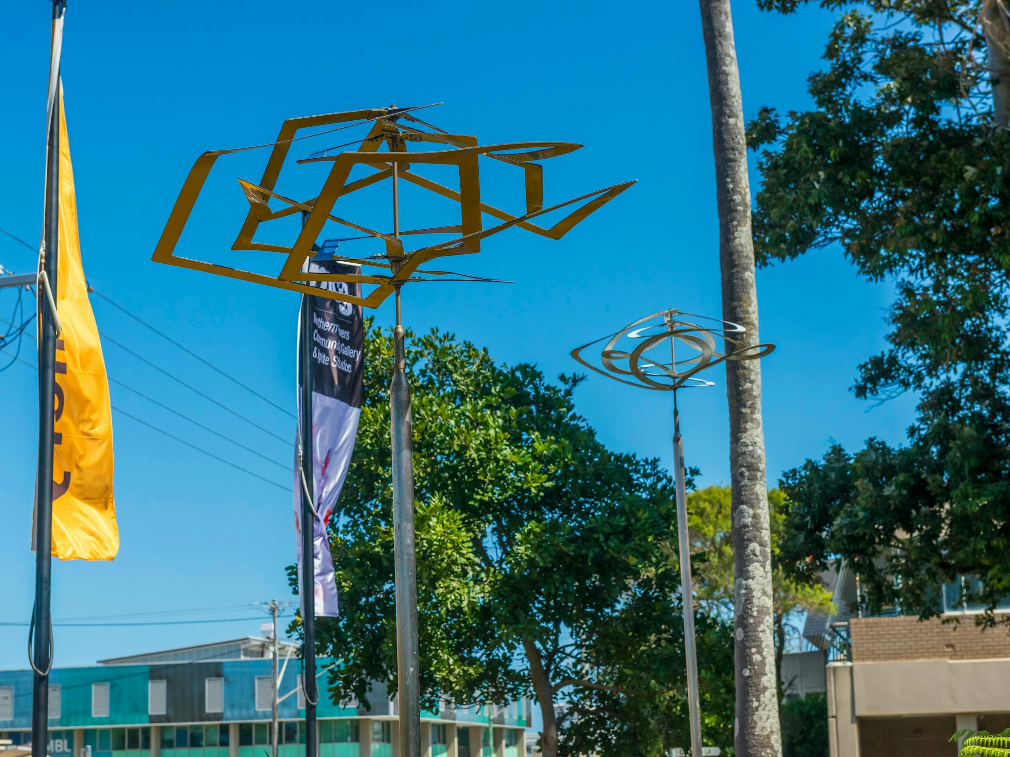 steel sculptures