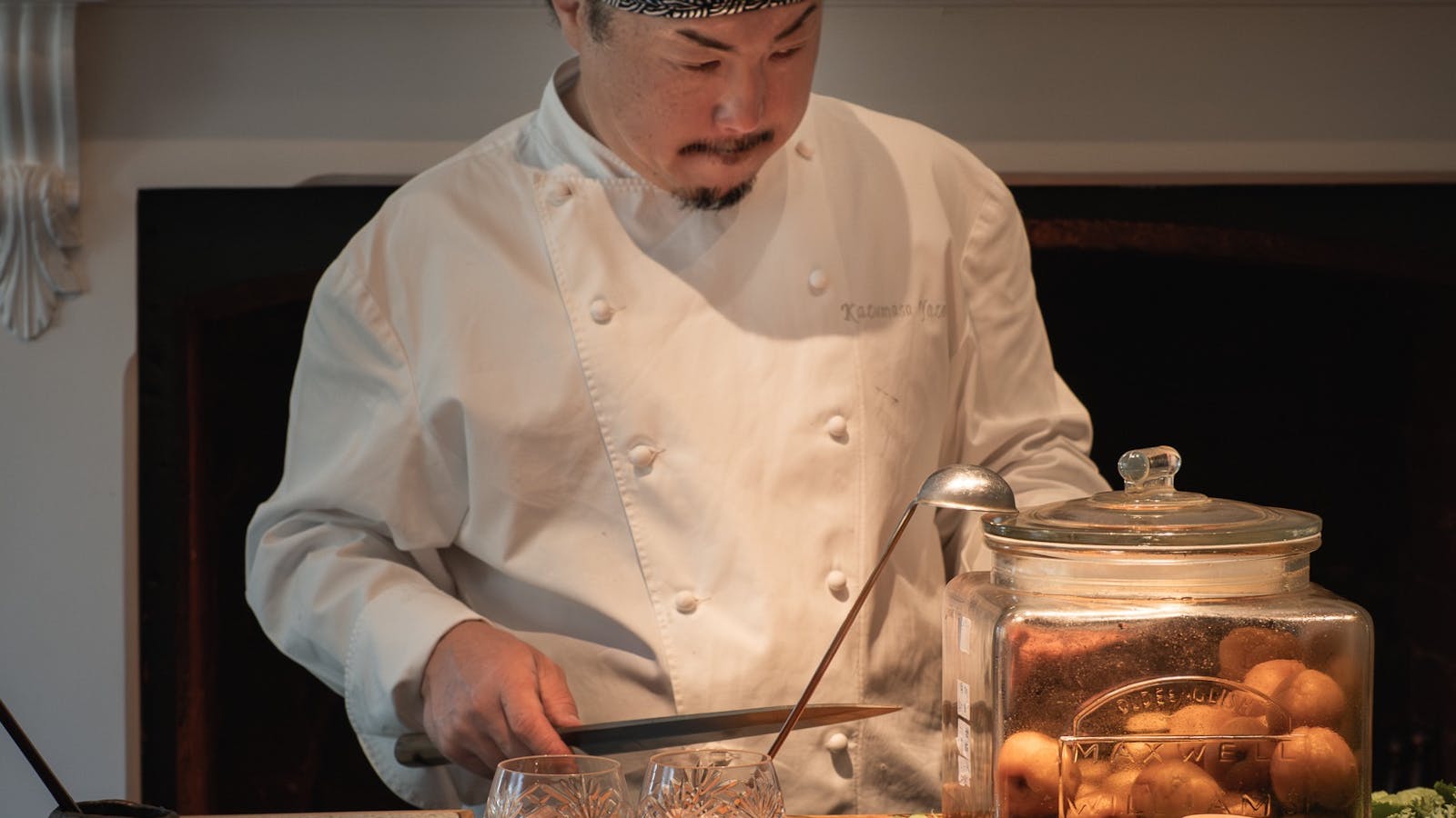 Chef Kazumasa prepared SHIOmakase 14 courses dinner