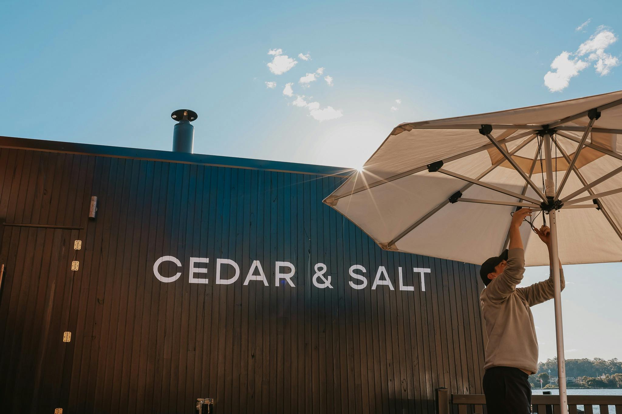 Outdoor Woodfire Sauna Sydney