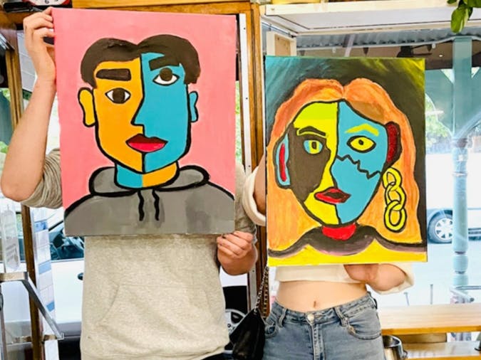 Paintelaide Adelaides Local Paint Sip Popup Studio