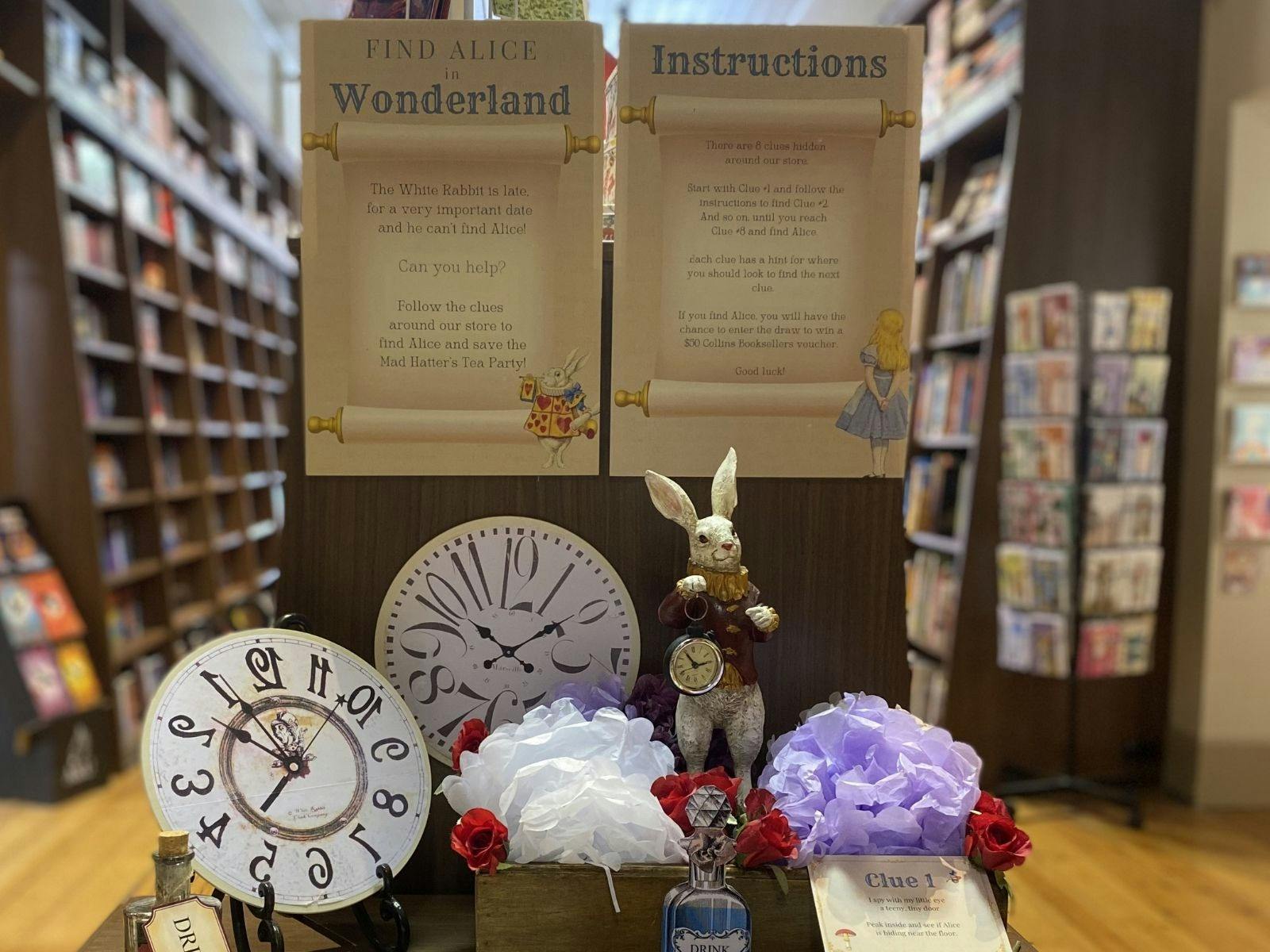 Alice in Wonderland Treasure Hunt