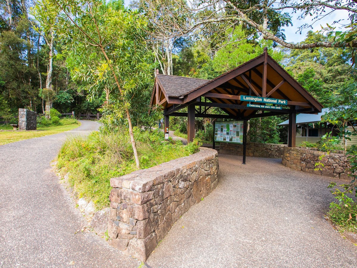 Entrance to Lamington National Park