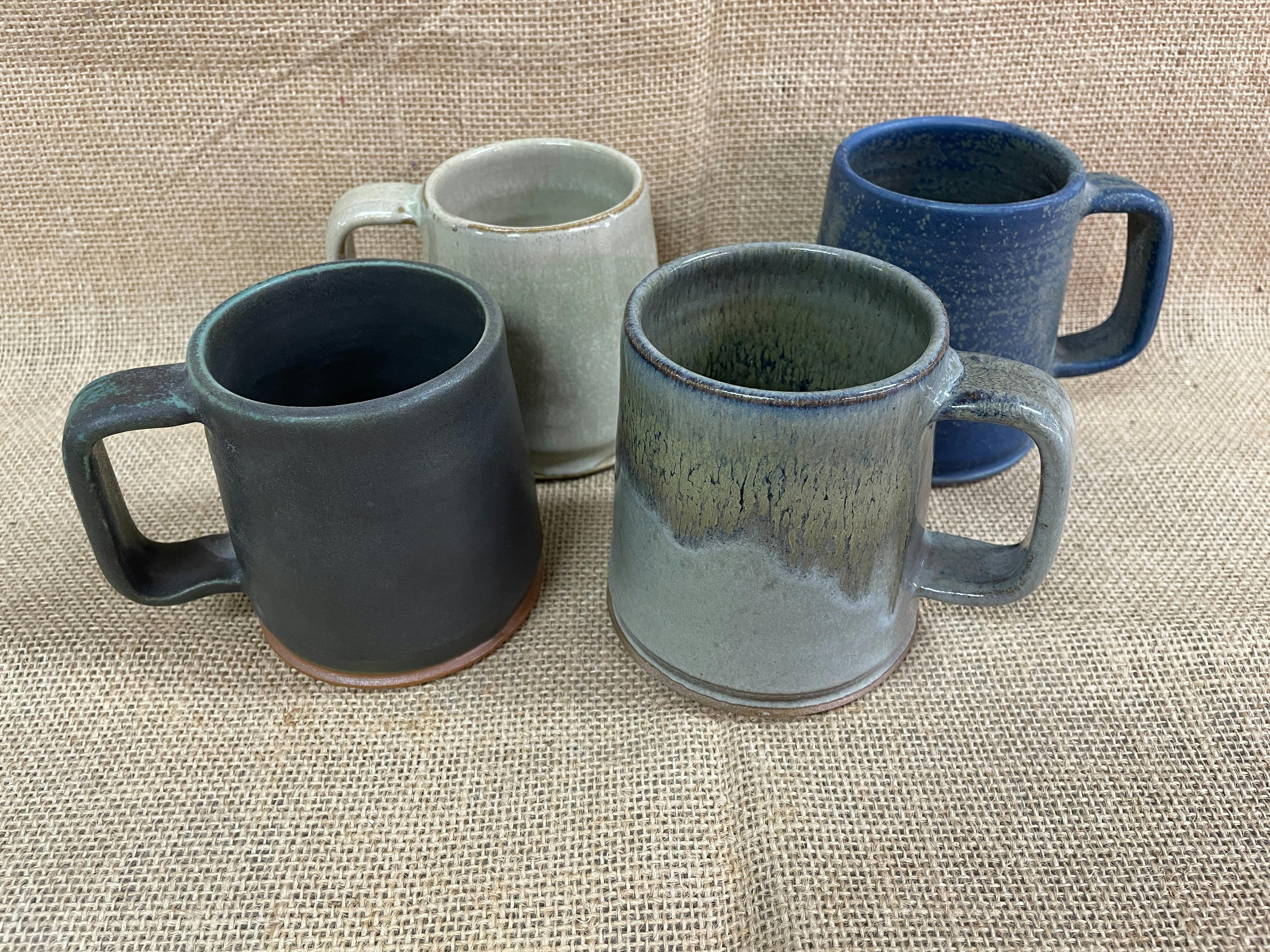 Image of 4 Beldari Pottery Mugs