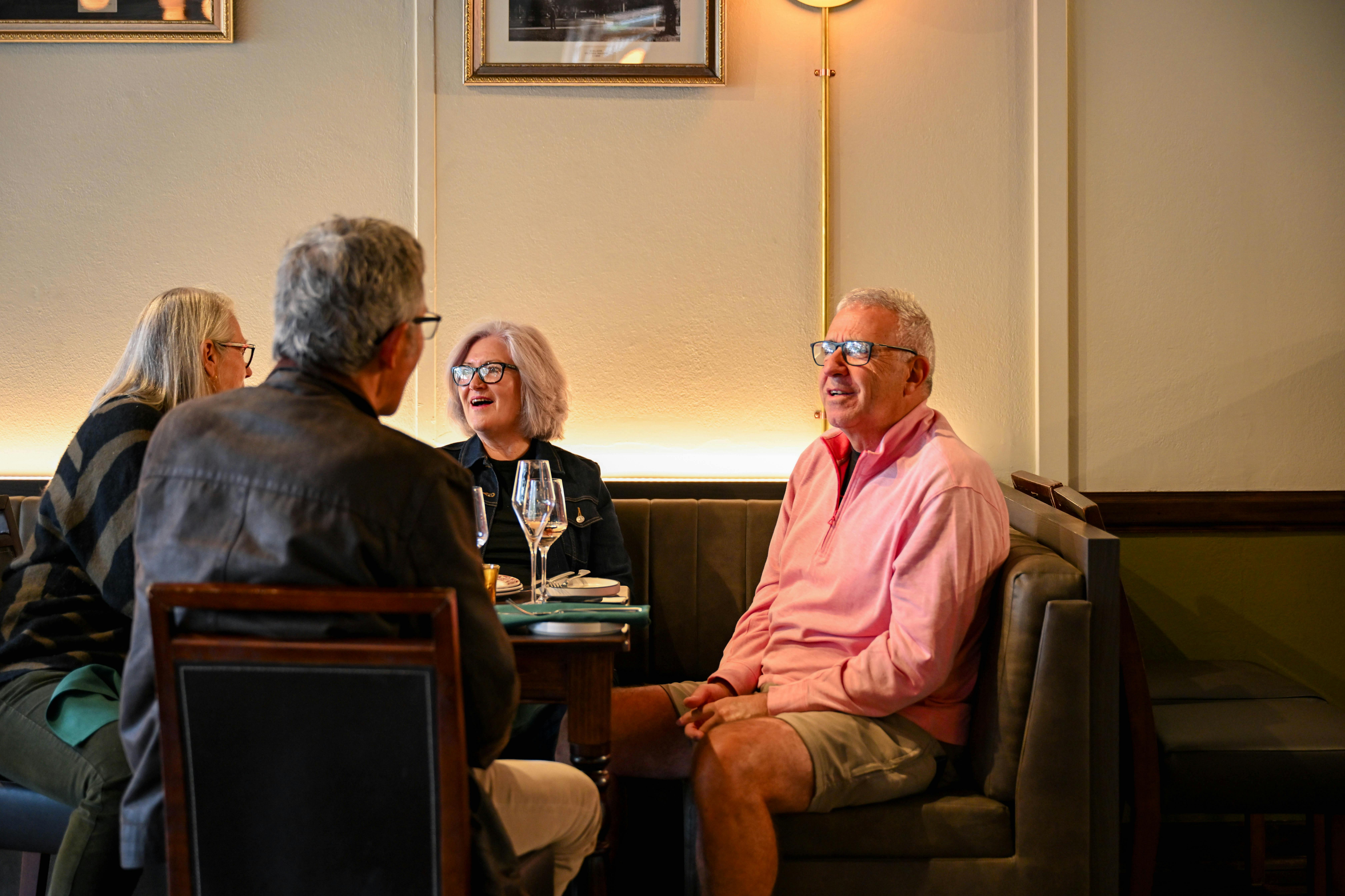 Diners at Osteria Polpo