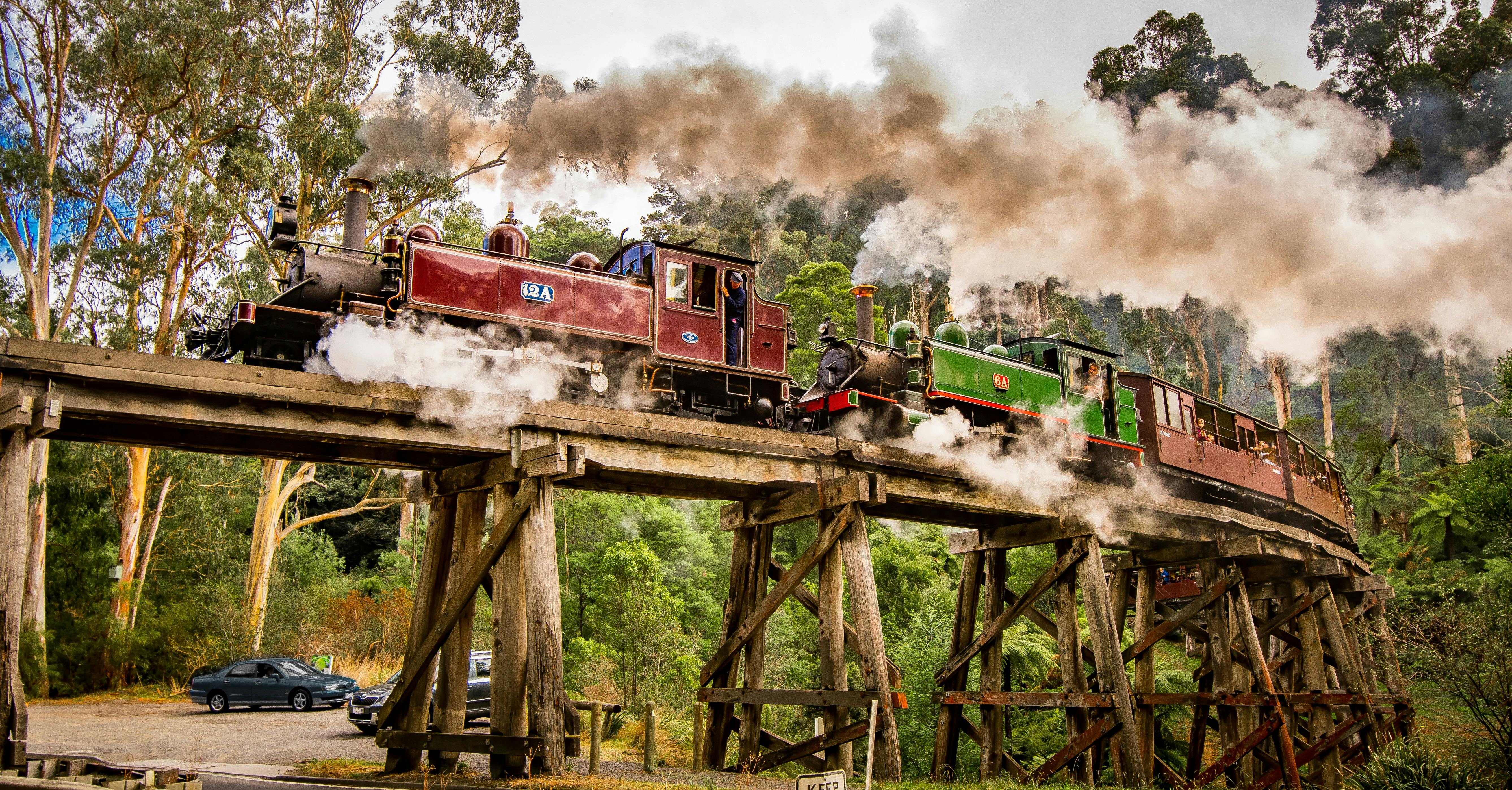 Puffing Billy Steam Train