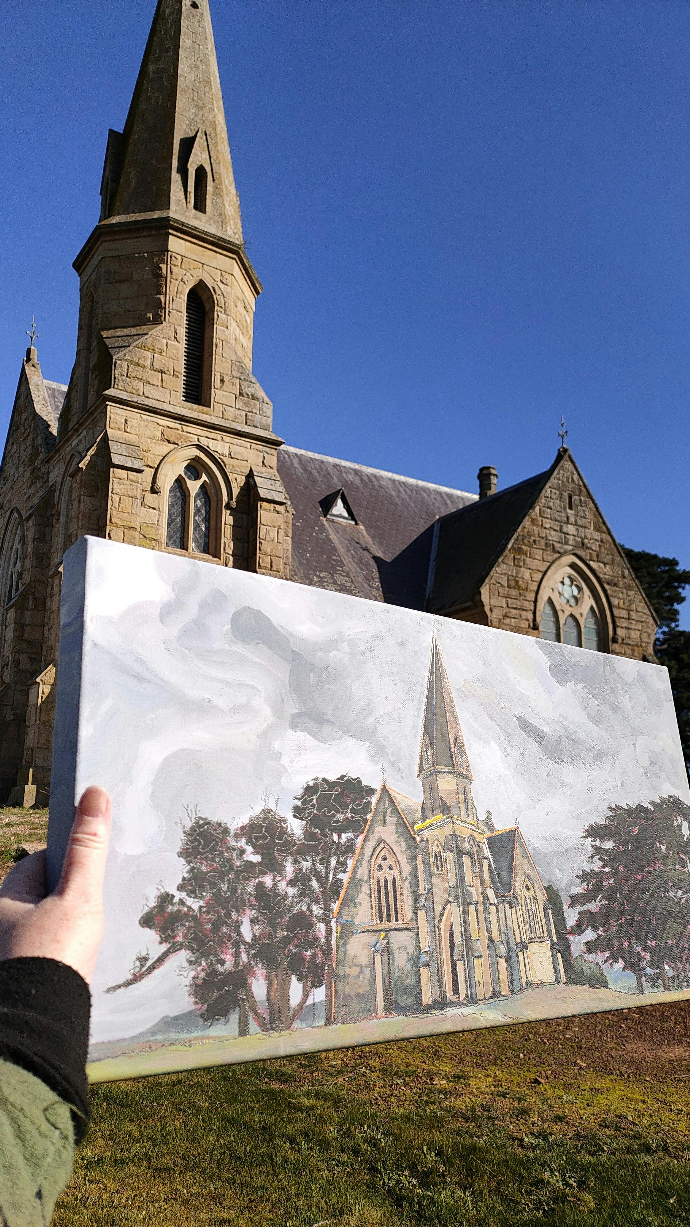 Painting Retreat - Old Church image