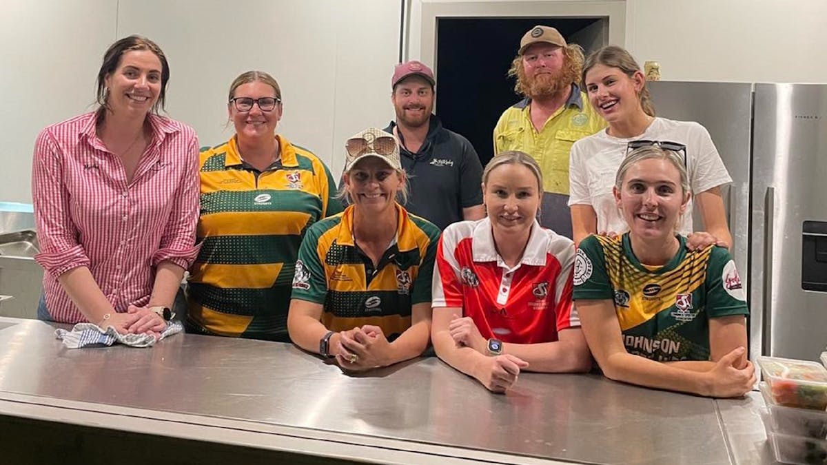 CSA Group at Julia Creek Caravan Park Bush Dinner