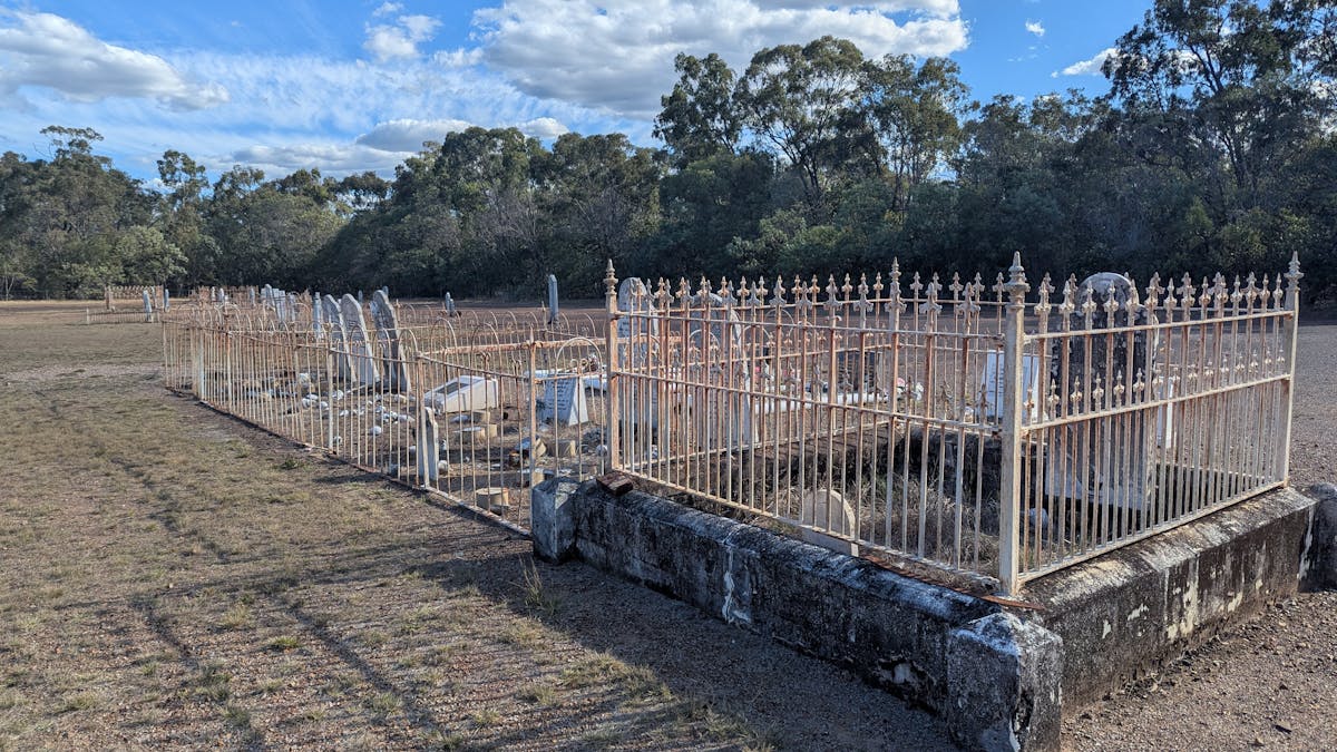 Graves at St Lawrence Cemetery