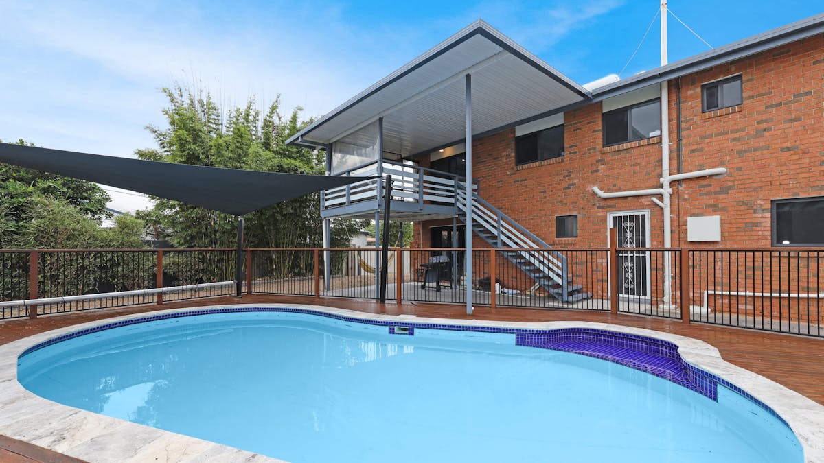 Pool and back of house Pool and back of house