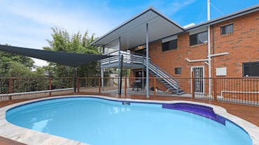 Pool and back of house