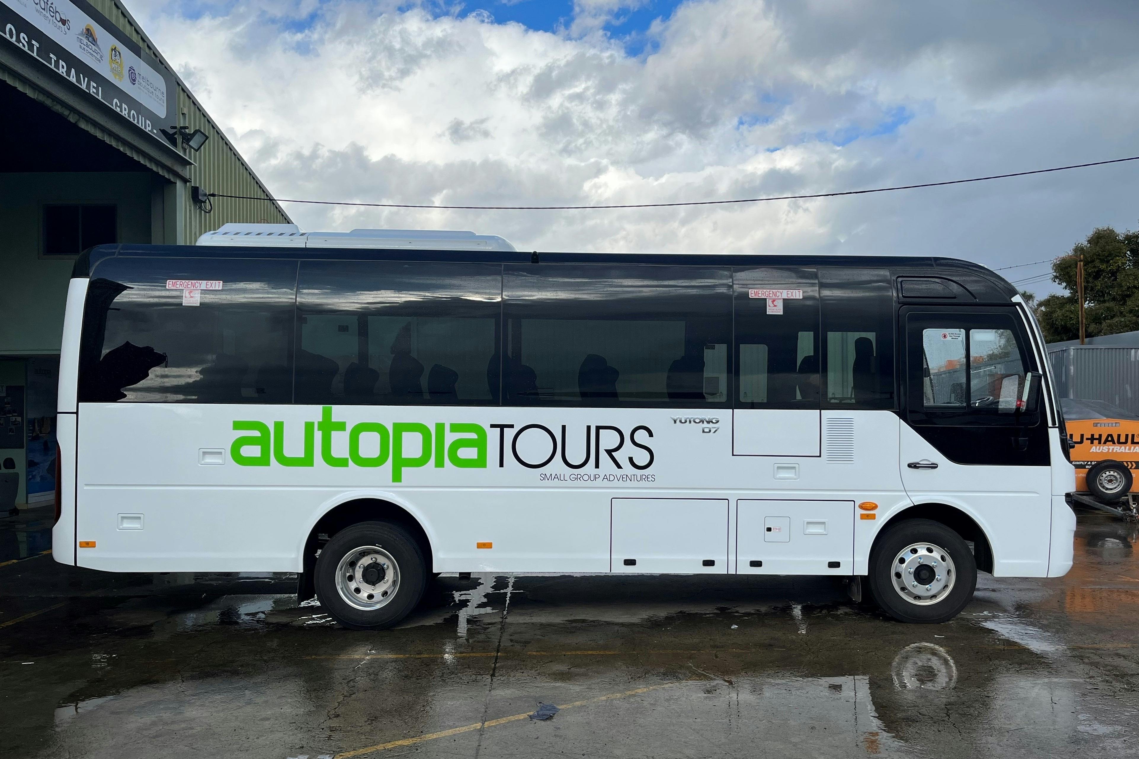 Premium small-group touring (28-seater)