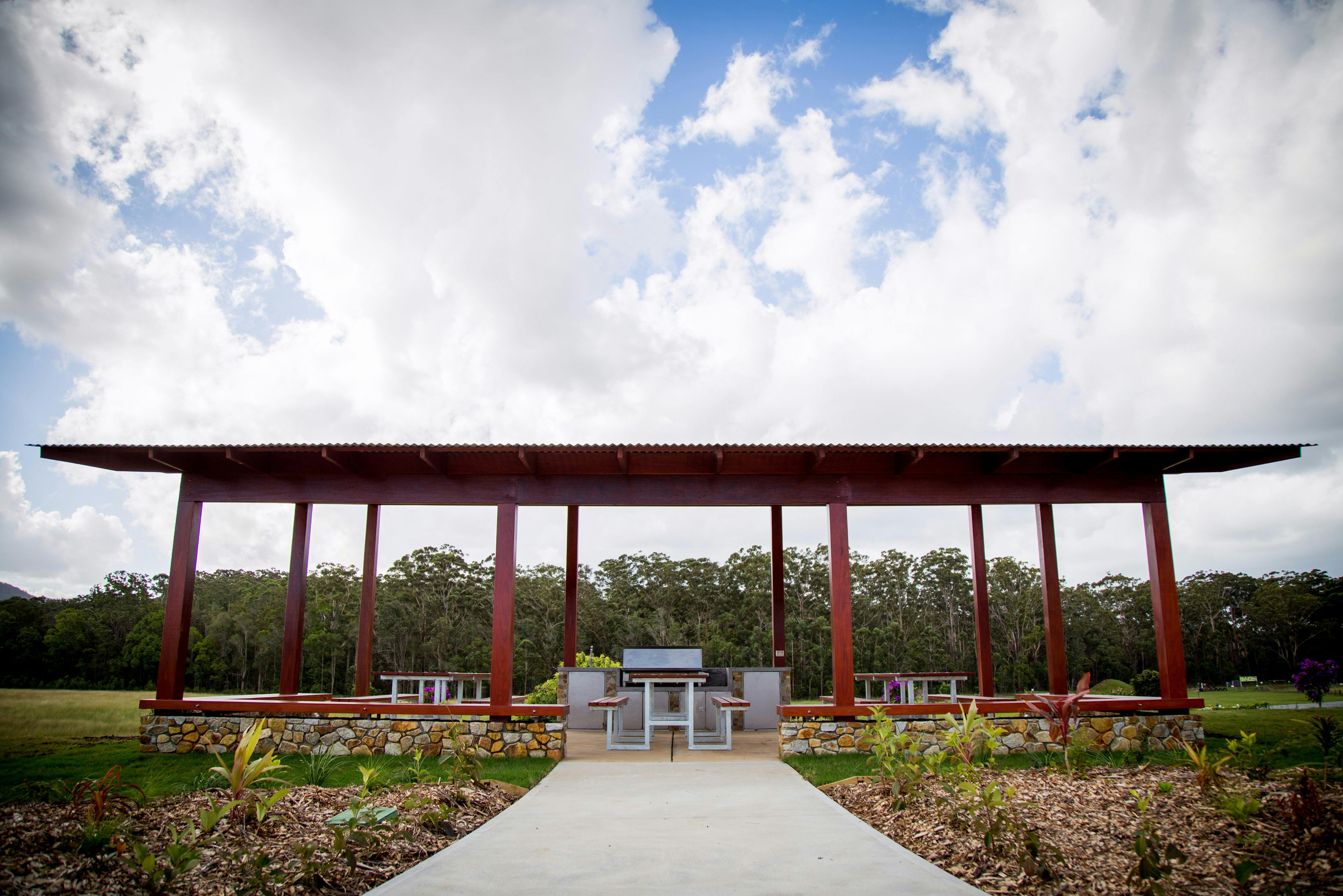 バーベキューエリア