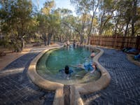 Springs bathing pool at Talaroo