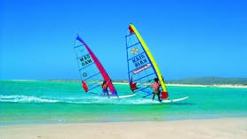 Windsurfing and Surfing, Geraldton, Western Australia