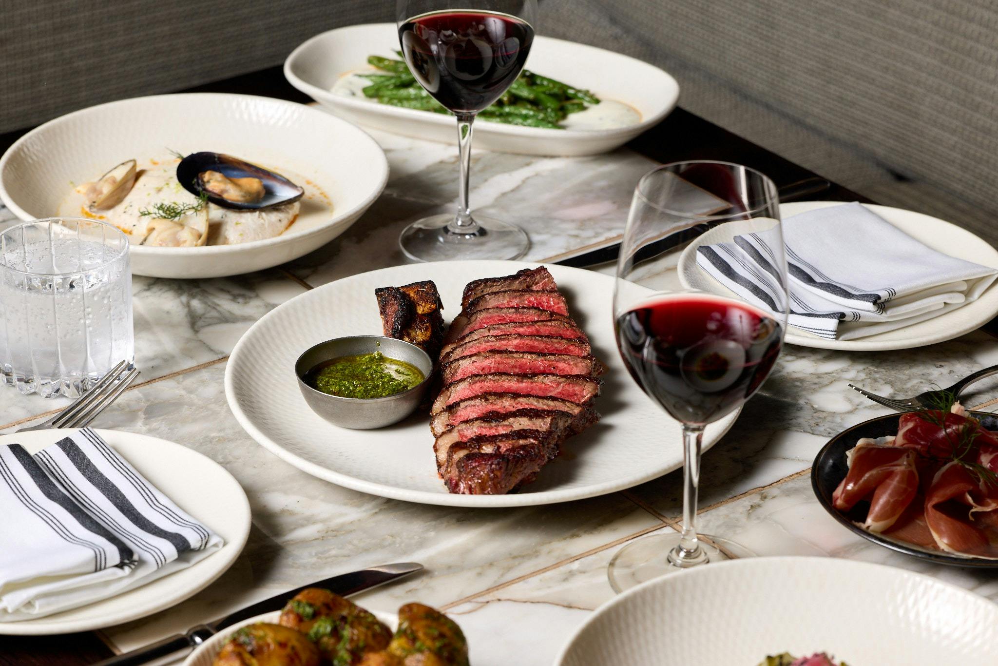 Banquet dining at Rich & Rare