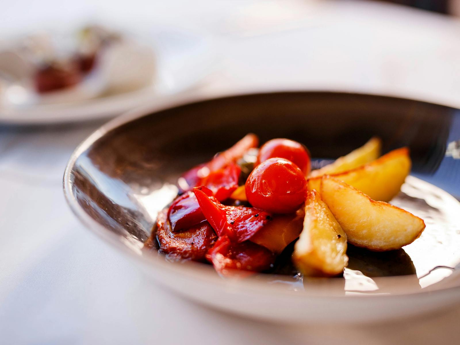 メインとデザートの選択