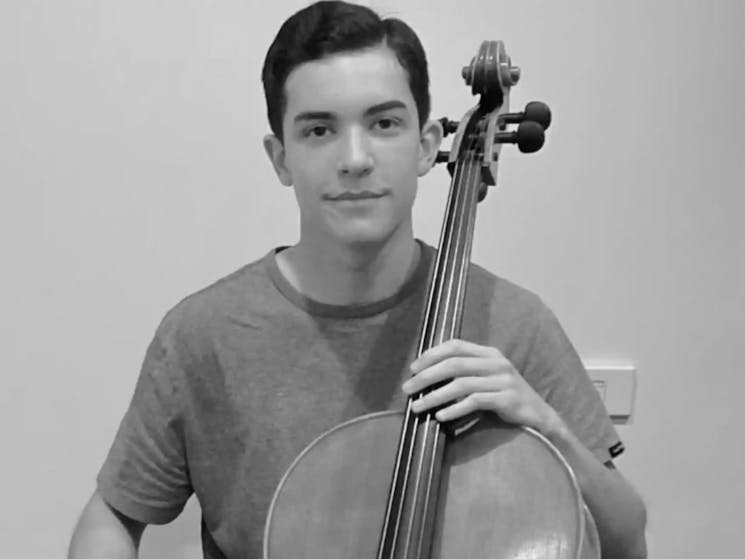 Jack is a young cellist