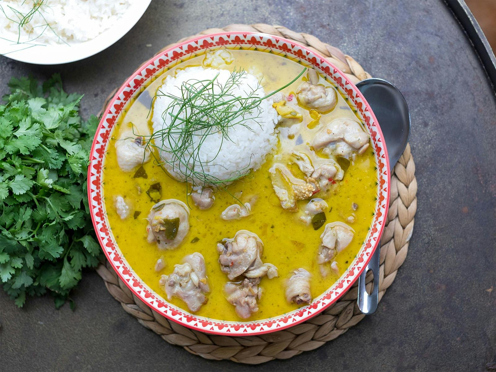 Green Curry Paste & Chicken Curry