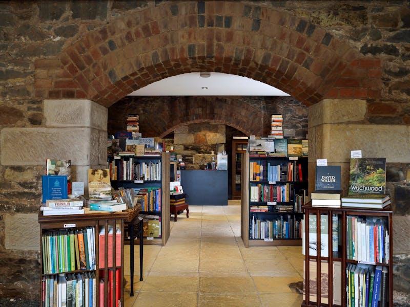 The entrance of The Book Cellar
