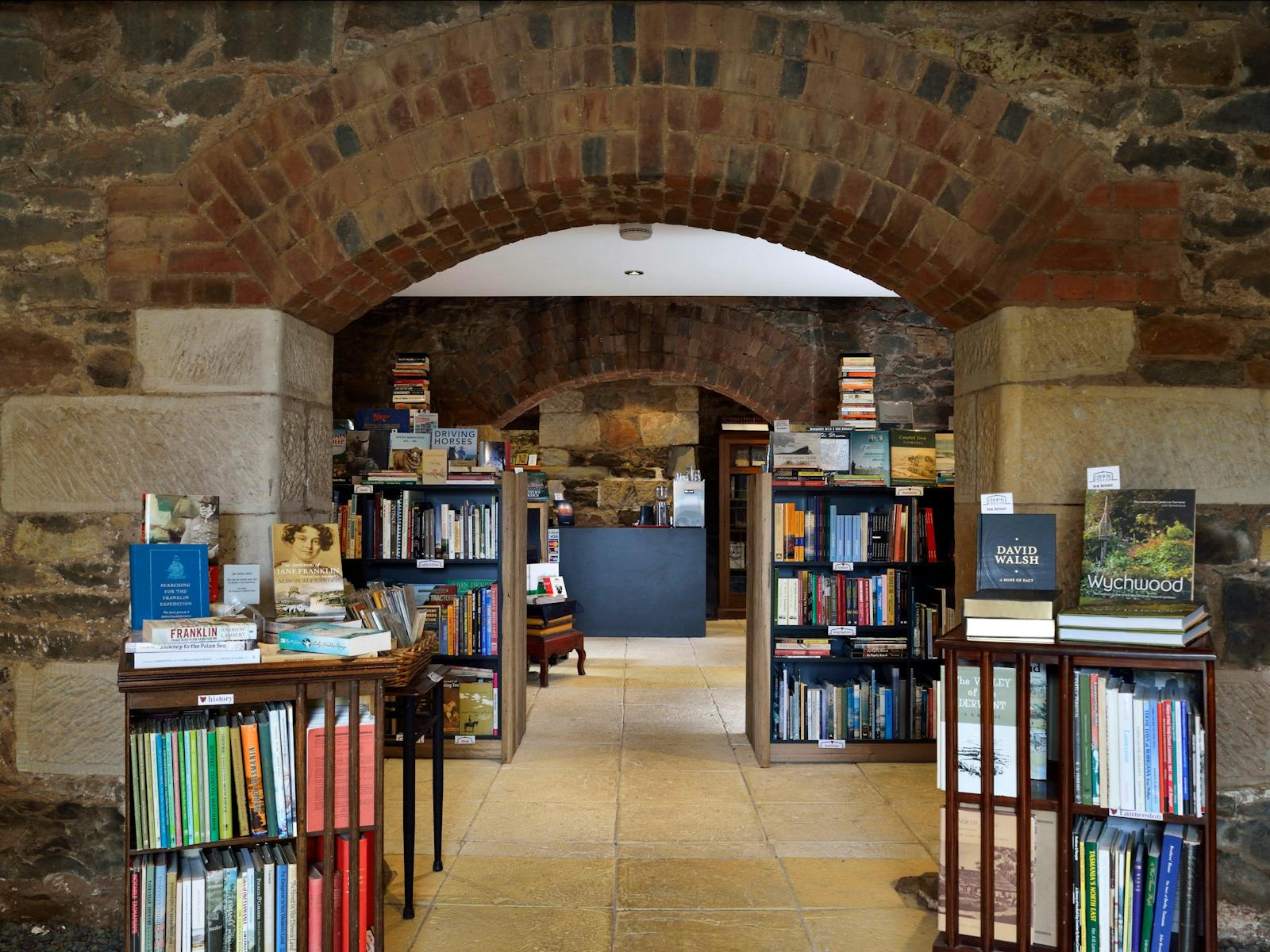 The entrance of The Book Cellar