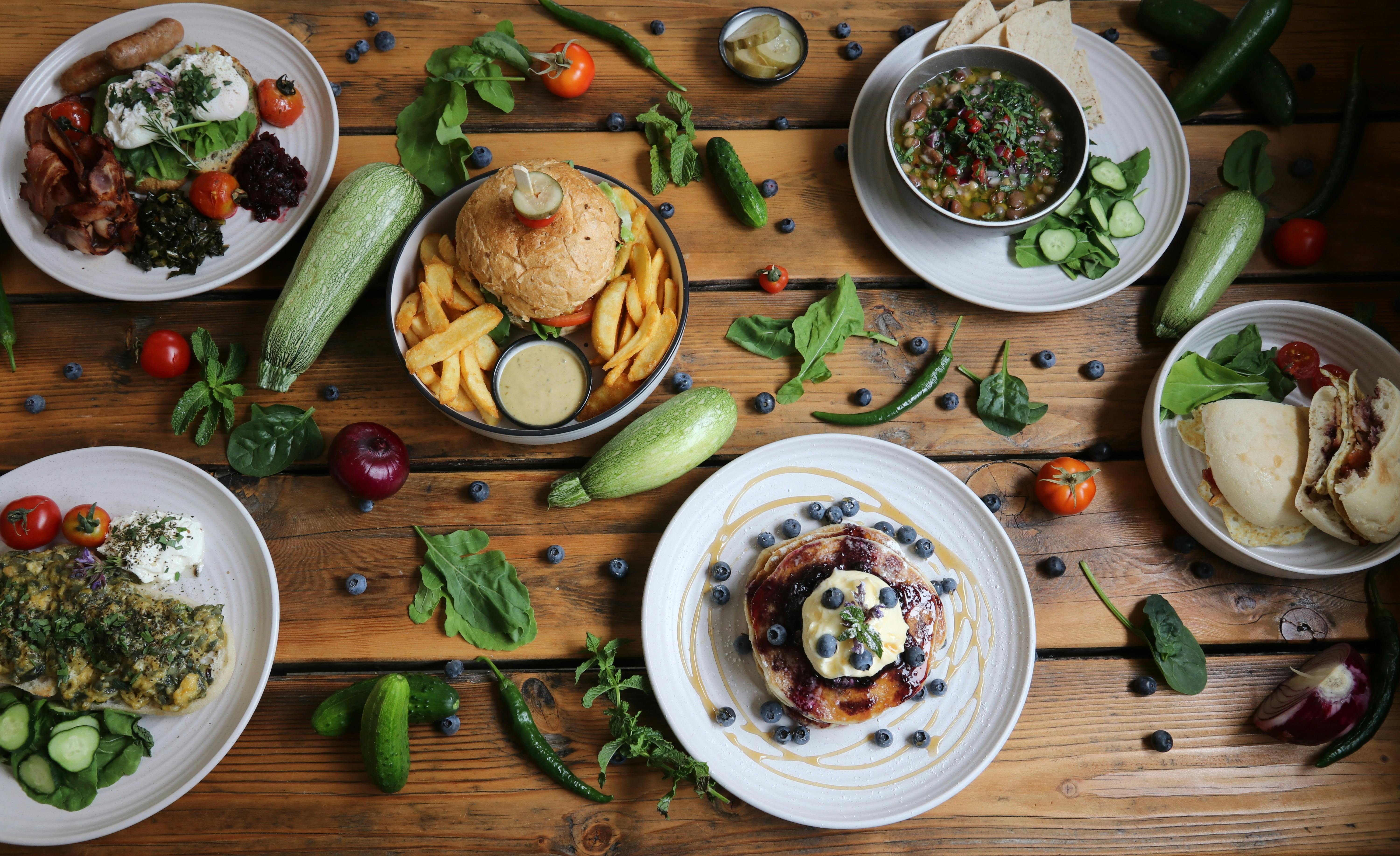 Brunch Options Grown Organically & Seasonally