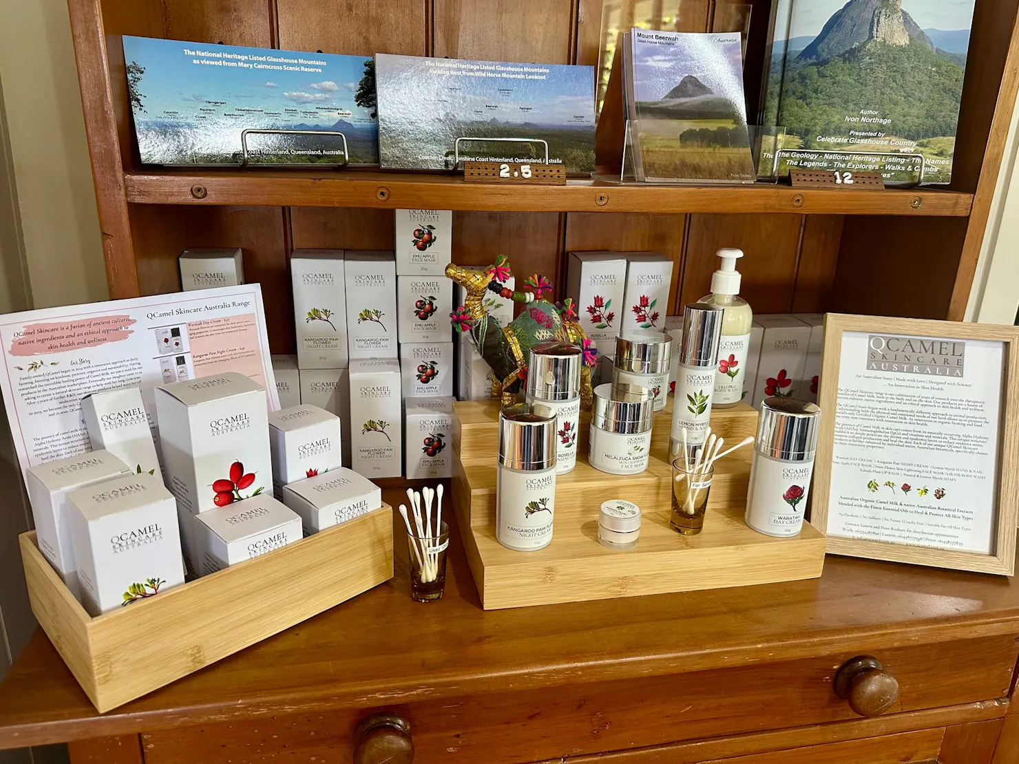 Glasshouse Plantation - QCamel Skincare Demonstration