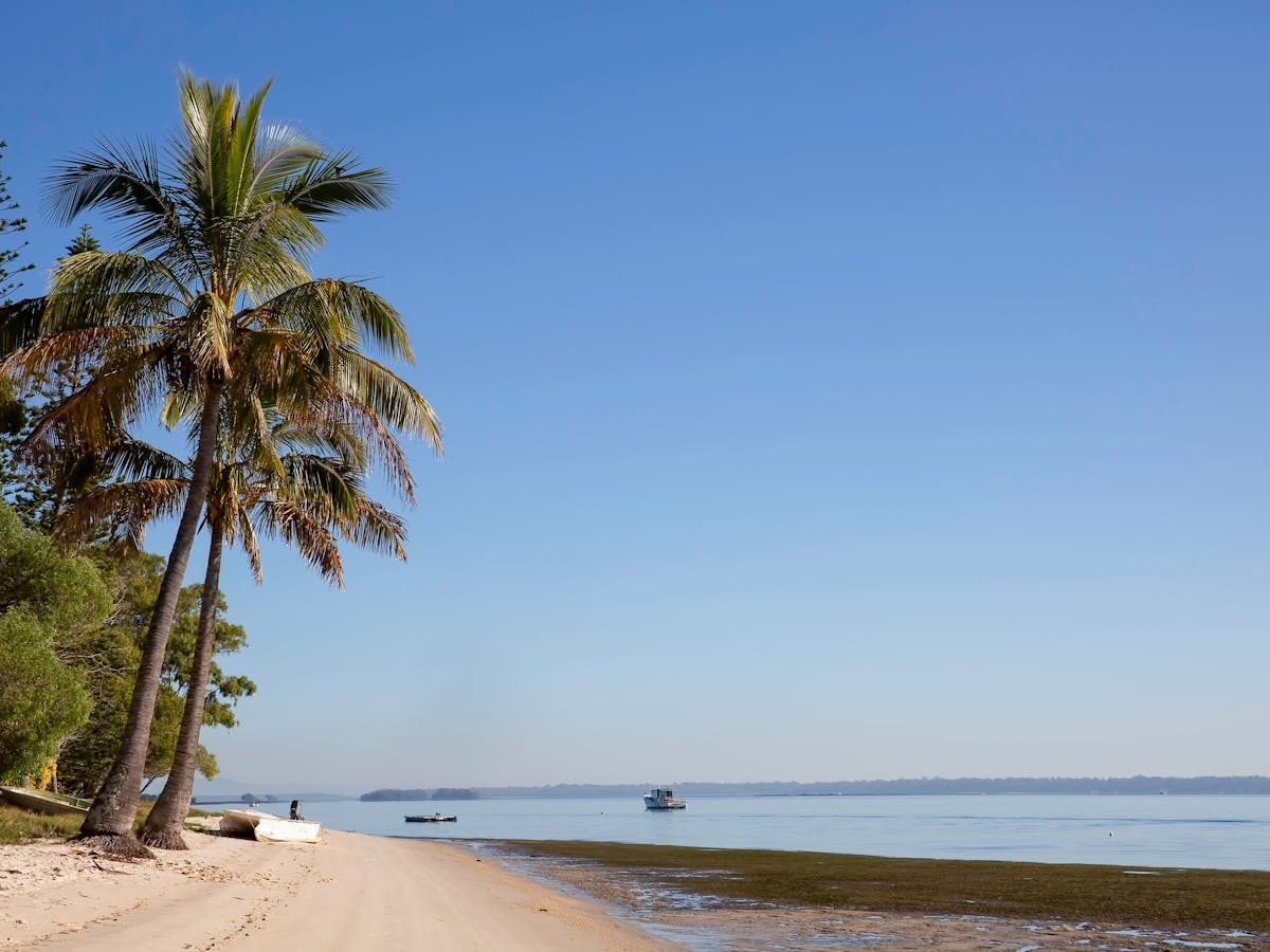 Sandy beach